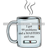 Graduation Cup Achievement Hard Work Diploma Success Robe Cap Certificate College SVG Cutting Files