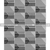Kente African Pattern African American Culture SVG Cutting Files For Cricut and Silhouette