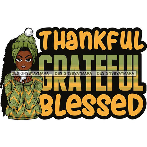 Afro Lola Christmas Hot Coffee Winter Santa Quotes .SVG Cutting Files For Silhouette and Cricut and More!