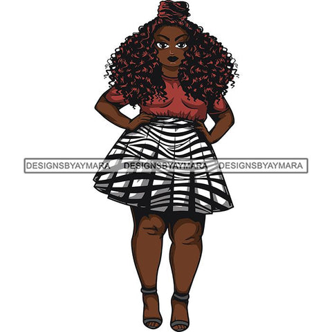 Afro Thick Classy Lola Boss Lady .SVG Cutting Files For Silhouette and Cricut and More!