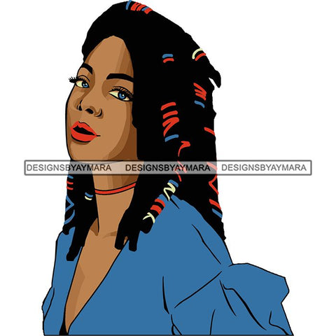 Afro Woman Goddess Diva Melanin Love Sensual .SVG Cut Files For Silhouette and Cricut and More!
