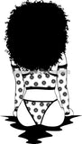 Afro Queen Goddess Melanin Nubian Glamour .SVG Cutting Files For Silhouette and Cricut