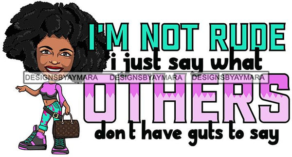 Afro Lola Life Quotes Fashion Girl Woman Melanin Popping Ebony Queen .SVG Cutting Files