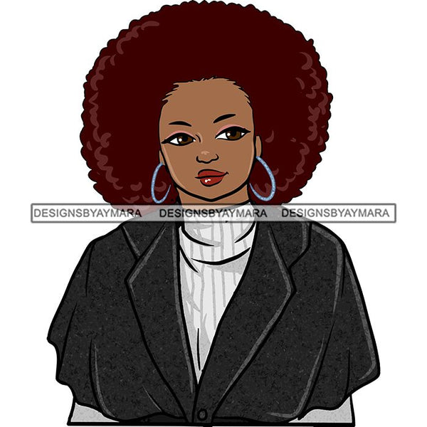 Attractive BBW Nubian Melanin Popping Beautiful African American Big Woman SVG Cutting Files
