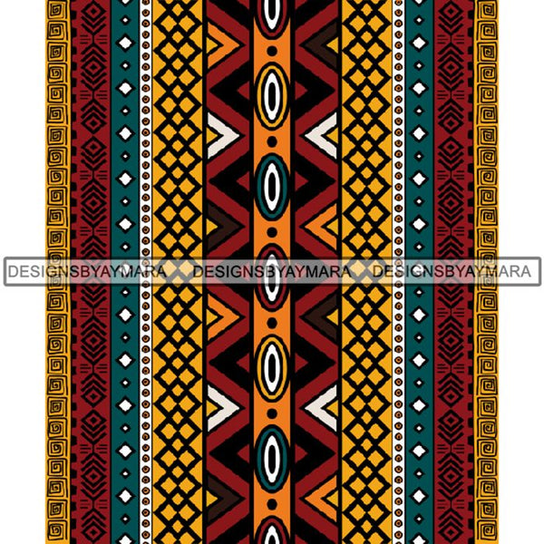 Kente African Pattern African American Culture PNG Print Files Not For Cutting