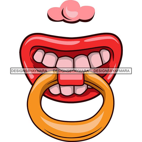 Funny Half Face Cute Designs For Mask Virus Protection SVG Cutting Files