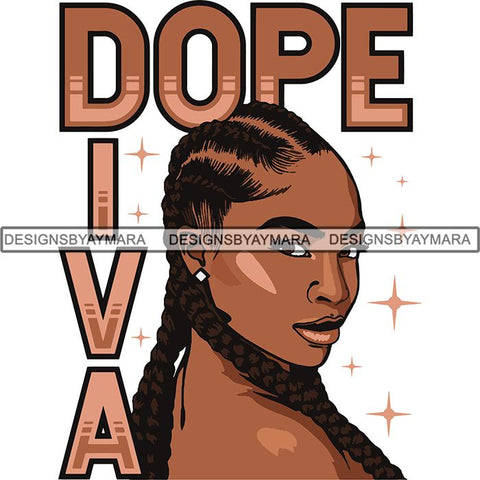 Afro Melanin Popping Blessed Life Quotes SVG Cutting Files For Silhouette Cricut and More