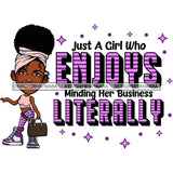 Afro Cute Lola Life Quotes Sassy Classy Melanin Fashion Summer Outfit .SVG Cutting Files