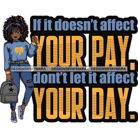 Lola Afro Beautiful Black Proud Woman Life Quotes .SVG Cutting Files For Silhouette and Cricut and More!