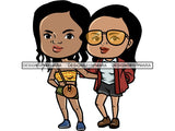 Cute Fabulous Ladies PNG Files For Print