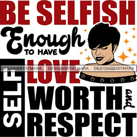 Afro Boss Lady Lord Life Quotes SVG Files For Cutting and More