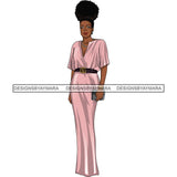 Bundle 6 Classy Afro Woman African American Goddess SVG PNG JPG Cutting Files