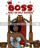 Afro Queen Goddess Melanin Nubian Glamour .PNG Print Files Not For Cutting