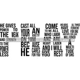 Words Letter Lord Life Quotes SVG Files For Cutting and More!