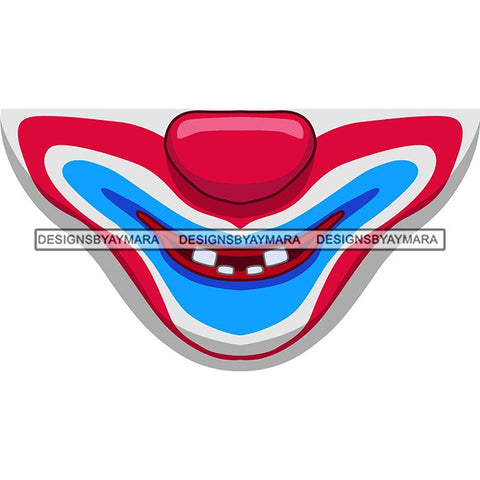 Funny Half Face Cute Designs For Mask Virus Protection SVG Cutting Files