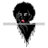 Sensual African Erotic Goddess Safari Savanna Africa Exotic Nature SVG Cutting Files.