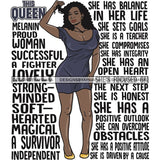 Afro Woman This Queen Quotes SVG Files For Cutting and More!