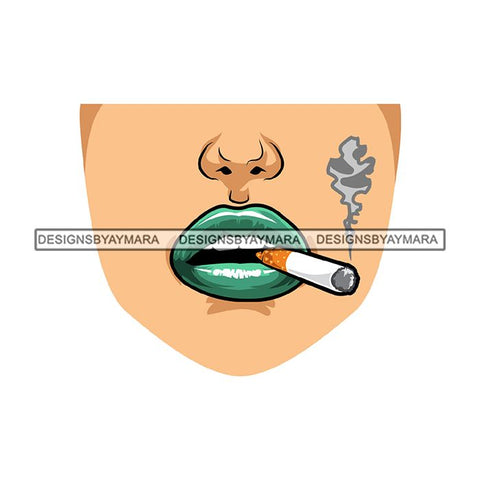Funny Half Face Cute Designs For Mask Virus Protection SVG Cutting Files