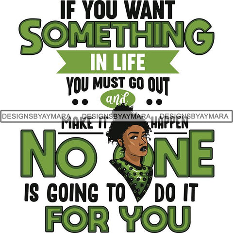 Boss Lady Afro Melanin Successful Black Woman Quotes SVG Cutting Files For Silhouette Cricut and More