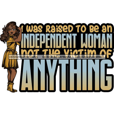 Afro Lola Strong Lady We can Do It Woman Power Flexing Arms Believe in Yourself Quotes .SVG Cutting Files For Silhouette and Cricut and More!