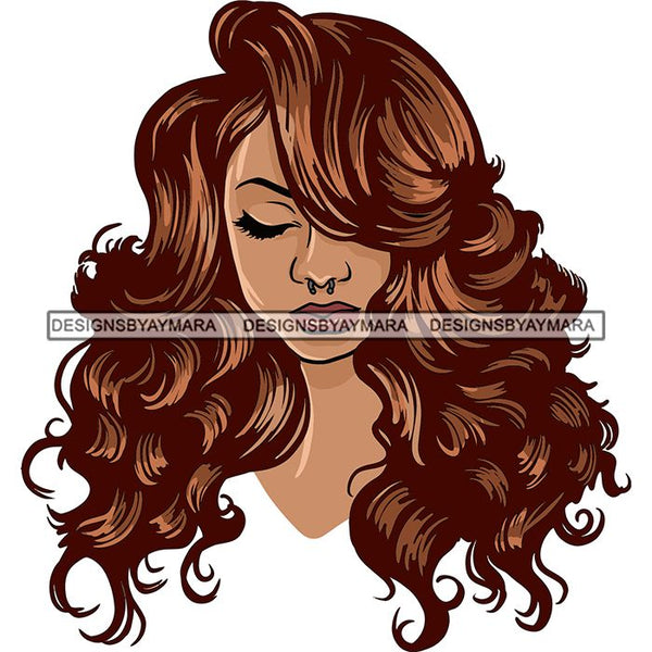 Afro Woman Goddess Hot Seller Design SVG Cutting Files