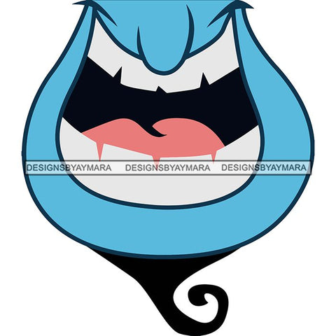 Funny Half Face Cute Designs For Mask Virus Protection SVG Cutting Files