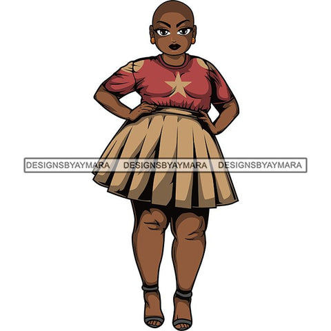 Afro Thick Classy Lola Boss Lady .SVG Cutting Files For Silhouette and Cricut and More!
