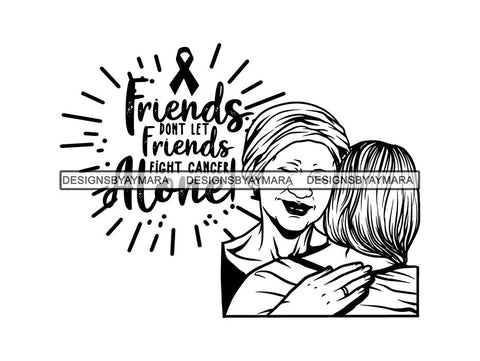 Cancer Awareness SVG Cut Files For Silhouette And Cricut