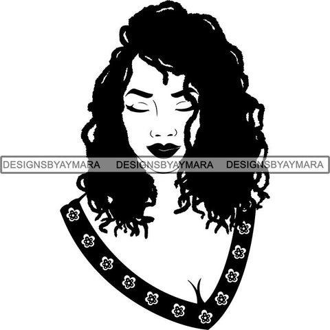 Afro Woman SVG Goddess Dope Diva Melanin .SVG Cut Files For Silhouette and Cricut