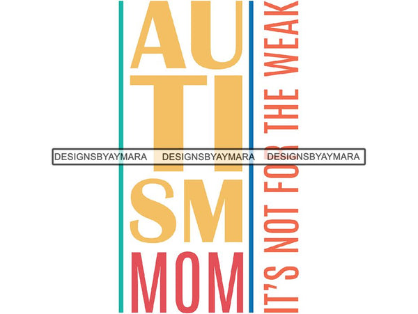 Autism Awareness Quotes PNG File For Print