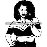Strong Afro Woman SVG Cancer Survivor Cutting Files For Silhouette Cricut and More