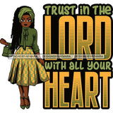 Afro Lola Classy God Lord Faith Prayers Quotes .SVG Clipart Cutting Files For Silhouette and Cricut and More!