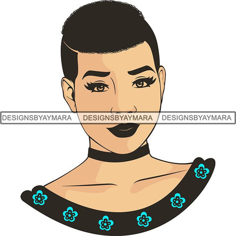 Afro Melanin Popping Dark Latina SVG Cutting Files For Silhouette Cricut and More