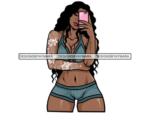 Tattoo Nubian Goddess PNG Files For Print Not For Cutting