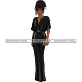 Bundle 6 Classy Afro Woman African American Goddess SVG PNG JPG Cutting Files