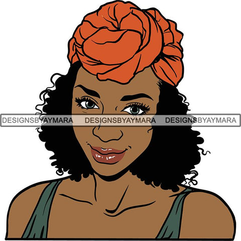 Afro Independent Successful Woman SVG Cutting Files For Silhouette Cricut and More