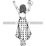 Afro Lola Praying Begging Asking God Lord Faith Strength .SVG Vector Clipart Cutting Files For Silhouette Cricut and More!