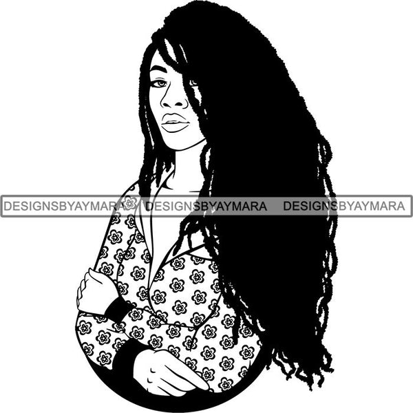 Afro Woman SVG Goddess Dope Diva Melanin .SVG Cut Files For Silhouette and Cricut