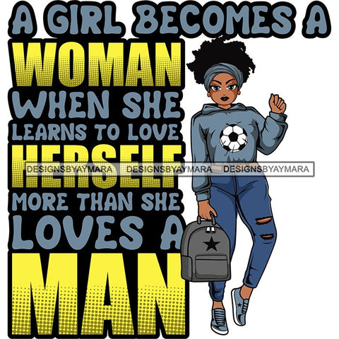 Lola Afro Beautiful Black Proud Woman Life Quotes .SVG Cutting Files For Silhouette and Cricut and More!