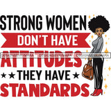 Afro Lola Boss Lady Quotes SVG Cutting Files For Silhouette Cricut and More