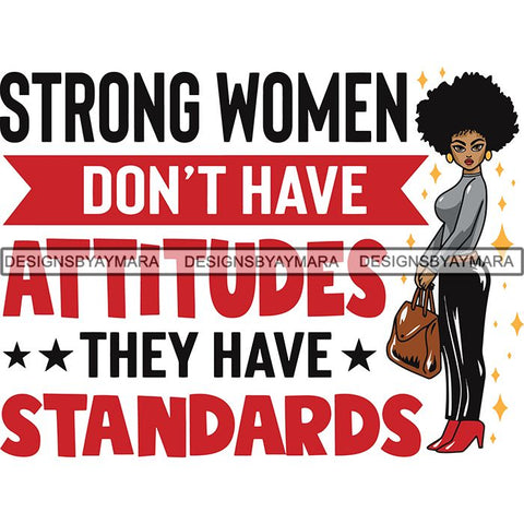 Afro Lola Boss Lady Quotes SVG Cutting Files For Silhouette Cricut and More