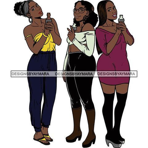 Best Friends Forever Drinking Chilling  SVG Files For Cutting and More!