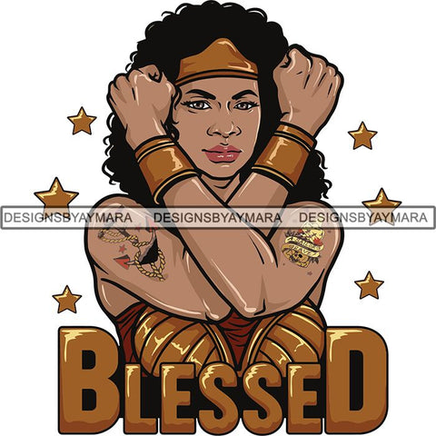 Dope Diva Blessed Life Quotes SVG Cutting Files For Silhouette Cricut and More
