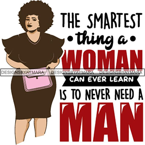 Afro Boss Lady Lord Life Quotes SVG Files For Cutting and More