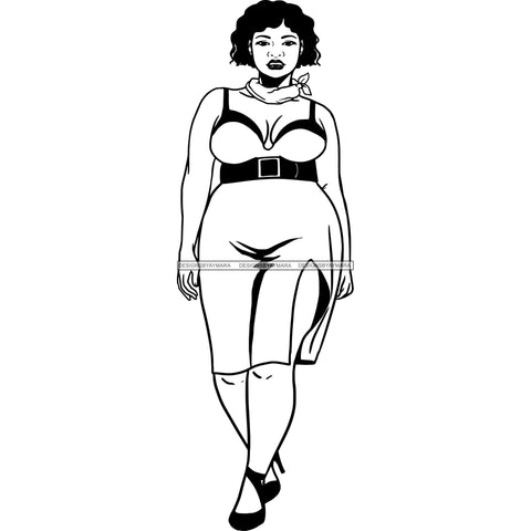 Strong Afro Woman SVG Cancer Survivor Cutting Files For Silhouette Cricut and More