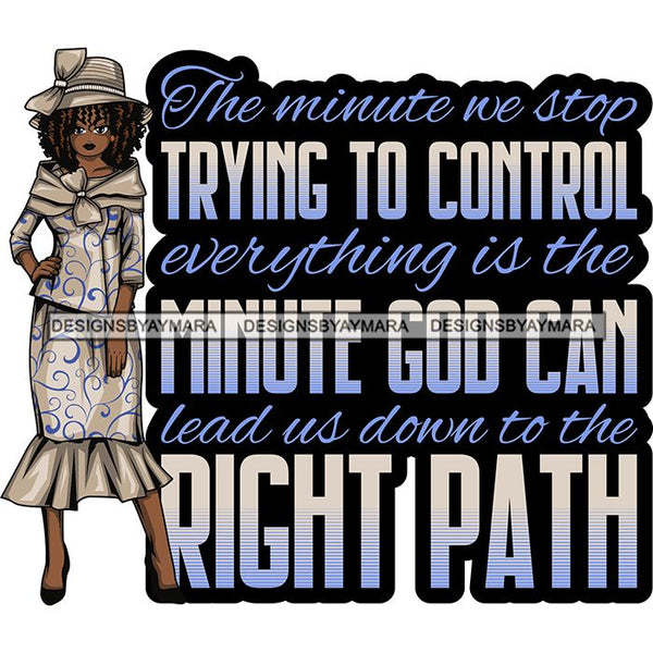 Afro Classy Lola Church Lady God Lord Quotes .SVG Clipart Vector Cutting Files For Circuit Silhouette Cricut and More!
