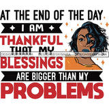 Afro Woman God Lord Life Quotes SVG Cutting Files For Silhouette and Cricut and More!