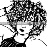 Afro Lady Black Goddess Melanin Dark Latina Morena SVG Files For Cutting and More!