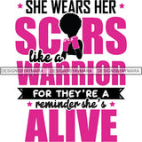 Strong Afro Woman SVG Cancer Survivor Cutting Files For Silhouette Cricut and More