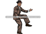 Stepper Dancer Stepping Chicago Style PNG Print File Not For Cutting